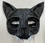 Black Skull Cat Mask